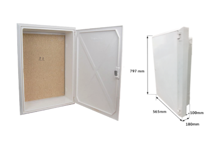 Recessed Meter Panel 3 Phase Electric Meter Box | Wade Building Supplies