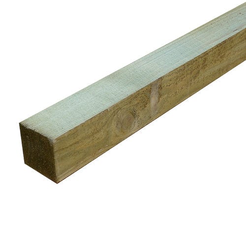 Green Post 75mm x 75mm x 2.4m Green Treated Wooden Fence Post – Wade Building Supplies