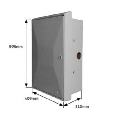 +Electric Meter Box EB0011 + 38mm Hockey Stick + Meter Box Lintel by Tricel