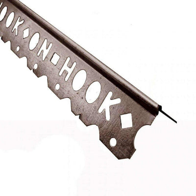 HOOK ON Plaster Beads Plasterbead Drywall Thin Coat Steel Angle Bead 2.4m Box by JBS Products