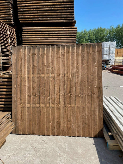 Featheredge Fence Panel 6x6ft available at Wade Building Supplies' depot for collection or delivery