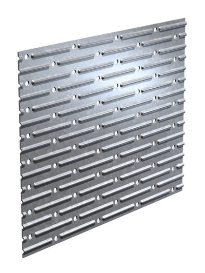 Galvanised Bat U Nail Plate 114×203mm 0.9mm Gauge by Wade Building Supplies