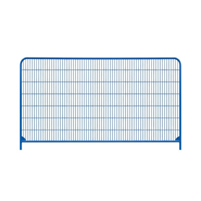 Anti Climb Round Top Temporary Fence Panel by Wade Fencing