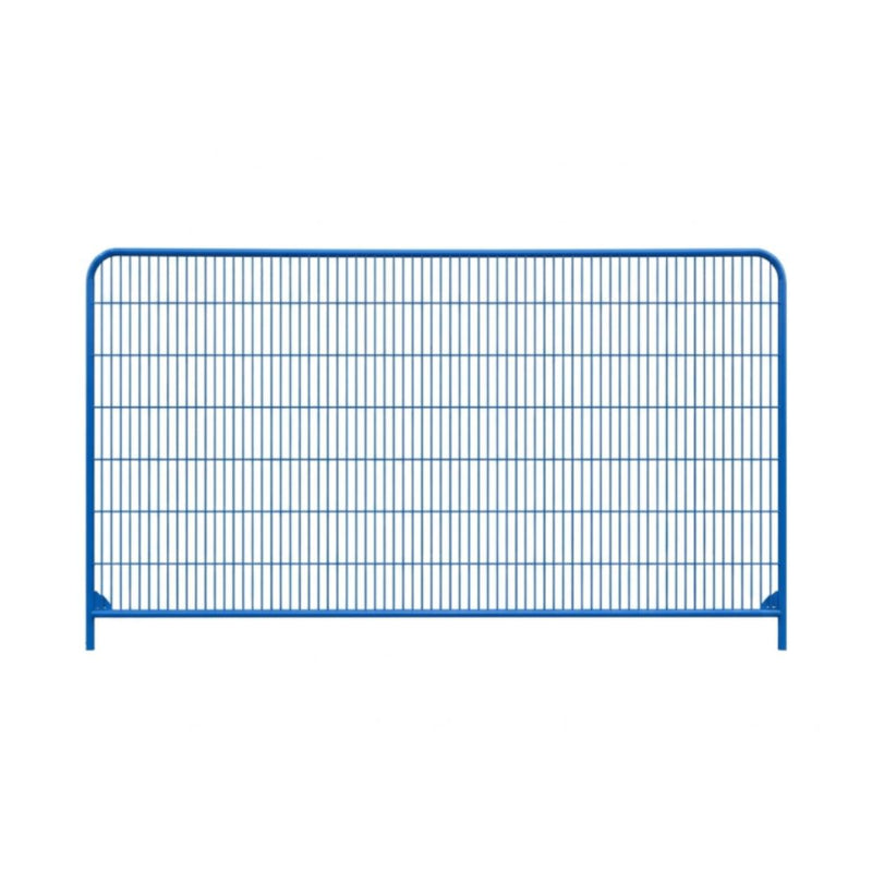 Anti Climb Round Top Temporary Fence Panel by Wade Fencing