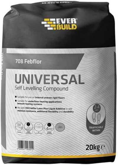 Everbuild 708 Febflor Universal Self Leveling Floor Compound