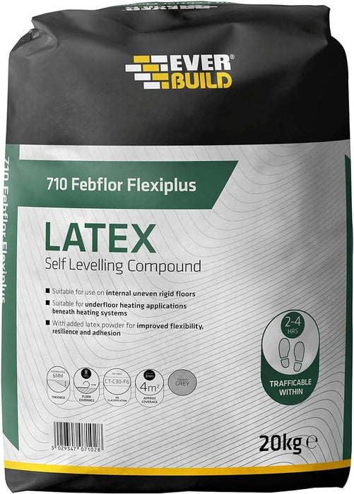 Everbuild 710 Febflor Flexiplus Latex Self Leveling Floor Compound