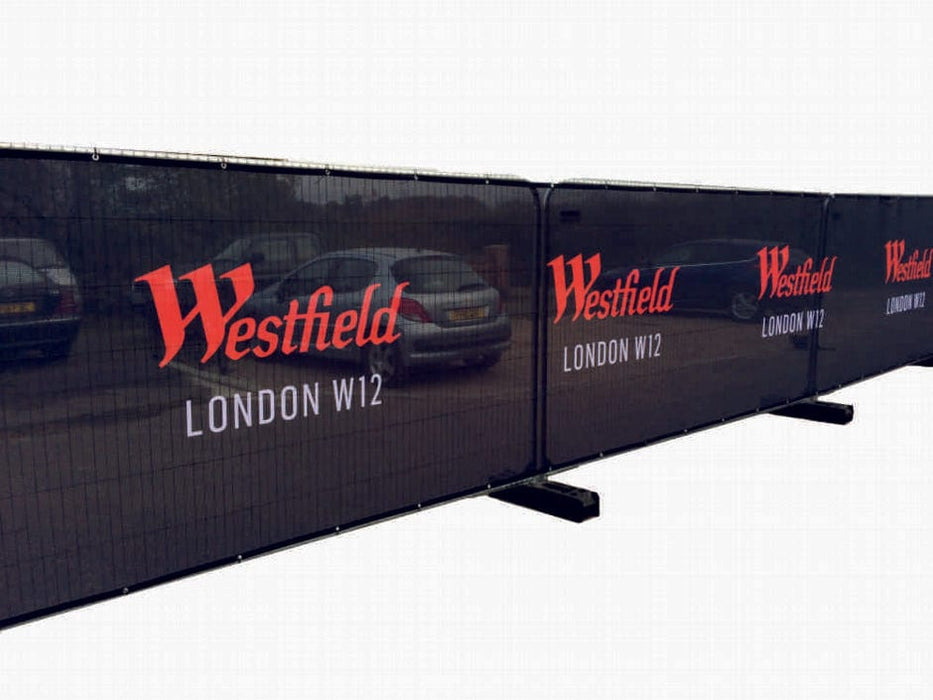 Printed Temporary Fence Panel Cover Roll