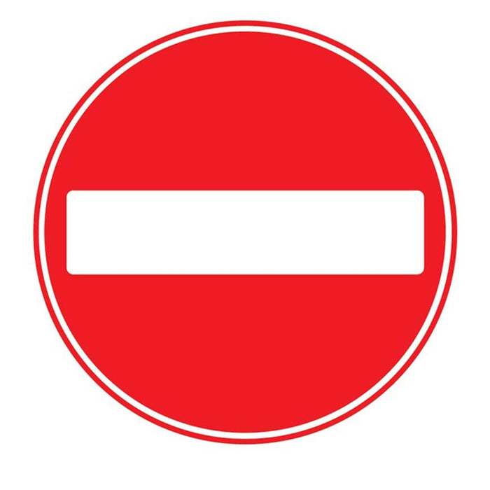 Manual Arm Barrier Signs
