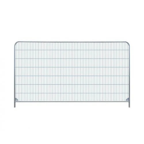 Anti Climb Round Top Temporary Fence Panel by Wade Fencing
