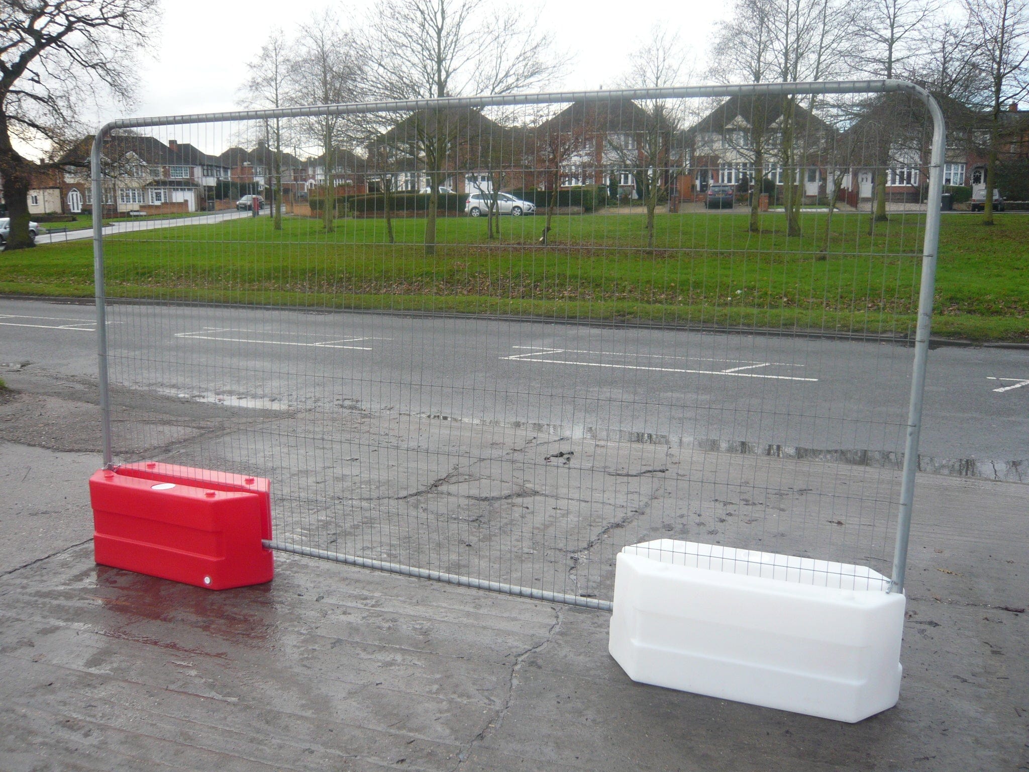 Temporary Road Barrier | Water Barrier | Wade Building Supplies