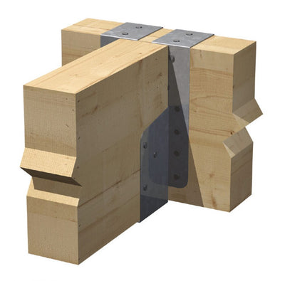 Galvanised Speedy Standard Leg Joist Hanger 100mm 0.9mm Gauge by Wade Building Supplies
