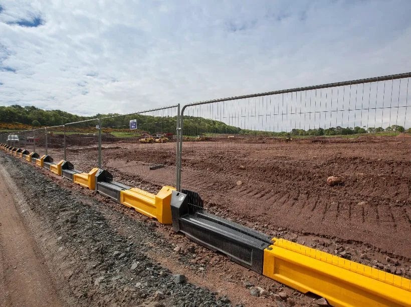 Water Filled Barriers | Buy or Hire | Wade Building Supplies