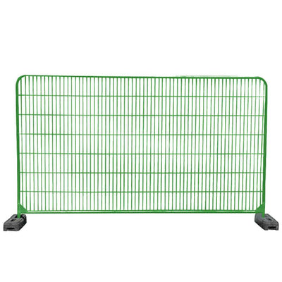 Anti Climb Round Top Temporary Fence Panel by Wade Fencing