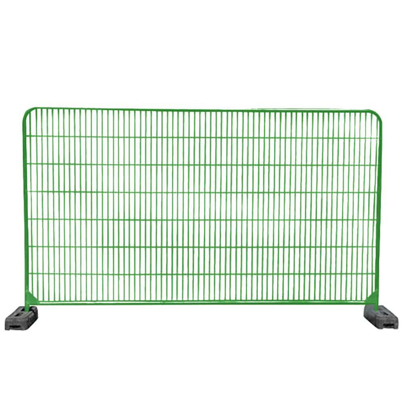 Anti Climb Round Top Temporary Fence Panel by Wade Fencing