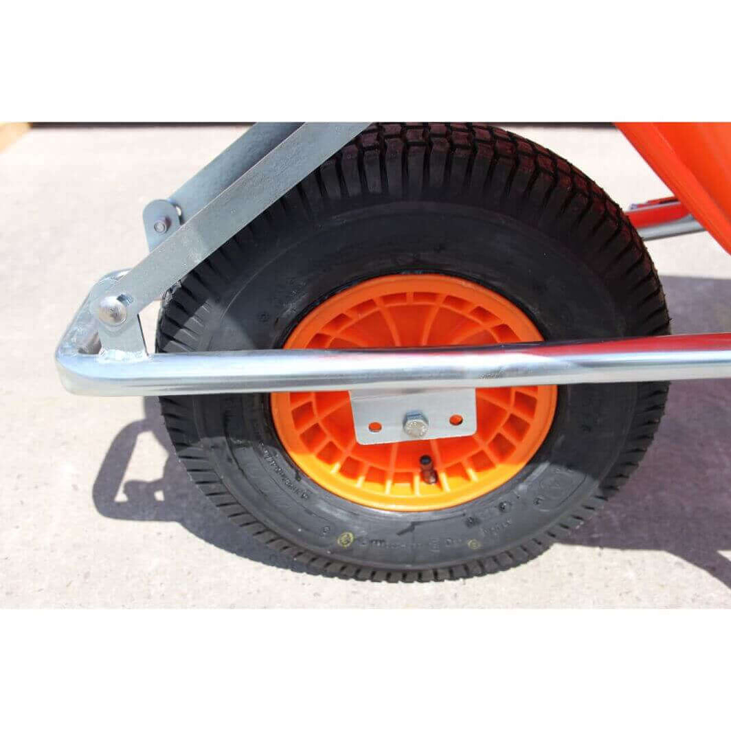 Altrad Belle Wheelbarrow Heavy Duty Orange UK Wade