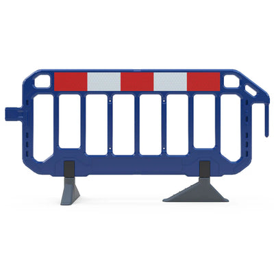 Plastic Blue Chapter 8 Barrier by Wade Fencing