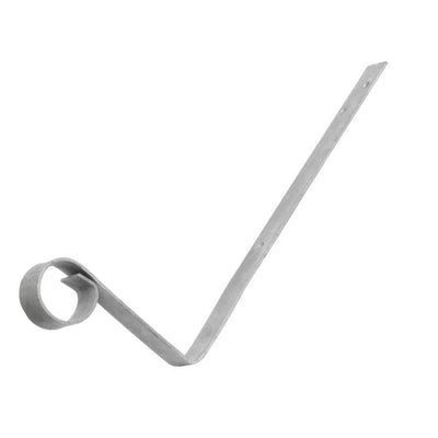 Scrolled Hip Iron - Galvanised by Expamet