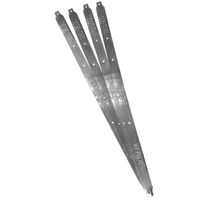 Scaffold Board Bands | Galvanised Metal End Bands for Timber Scaffold Boards | Protective Scaffold Board End Caps for Construction & Site Use by Wade