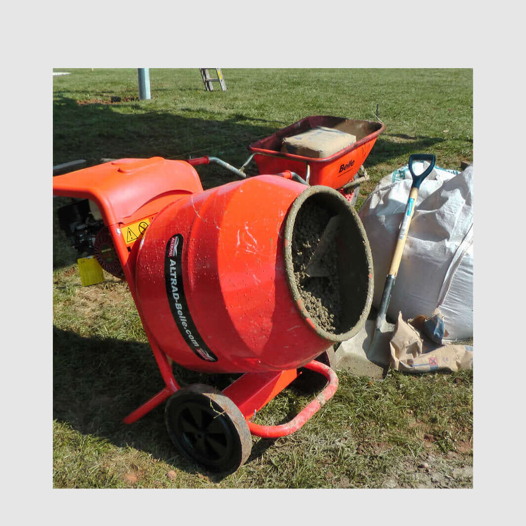Belle Cement Mixer: Belle Minimix 150 240v | Wade — Wade Building Supplies
