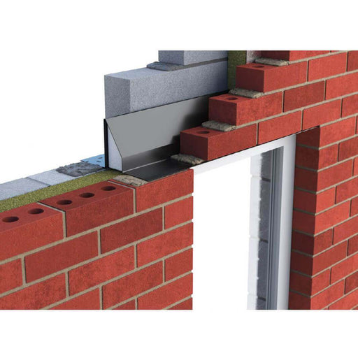 WADE BUILDING SUPPLIES | STANDARD DUTY CAVITY WALL LINTEL SHOWN PLACED IN WALL 