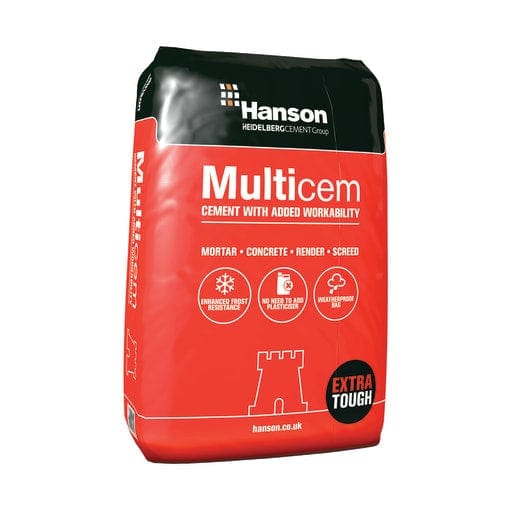 Multicem Cement by Hanson 25kg