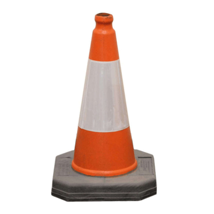 WADE BUILDING SUPPLIES | SMALL ROAD CONE 500mm TRAFFIC ROAD CONE 