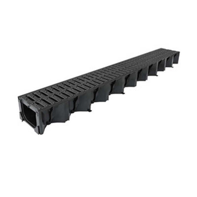 ACO HEXDRAIN DRAIN CHANNEL MADE FROM RECYCLED PLASTIC 