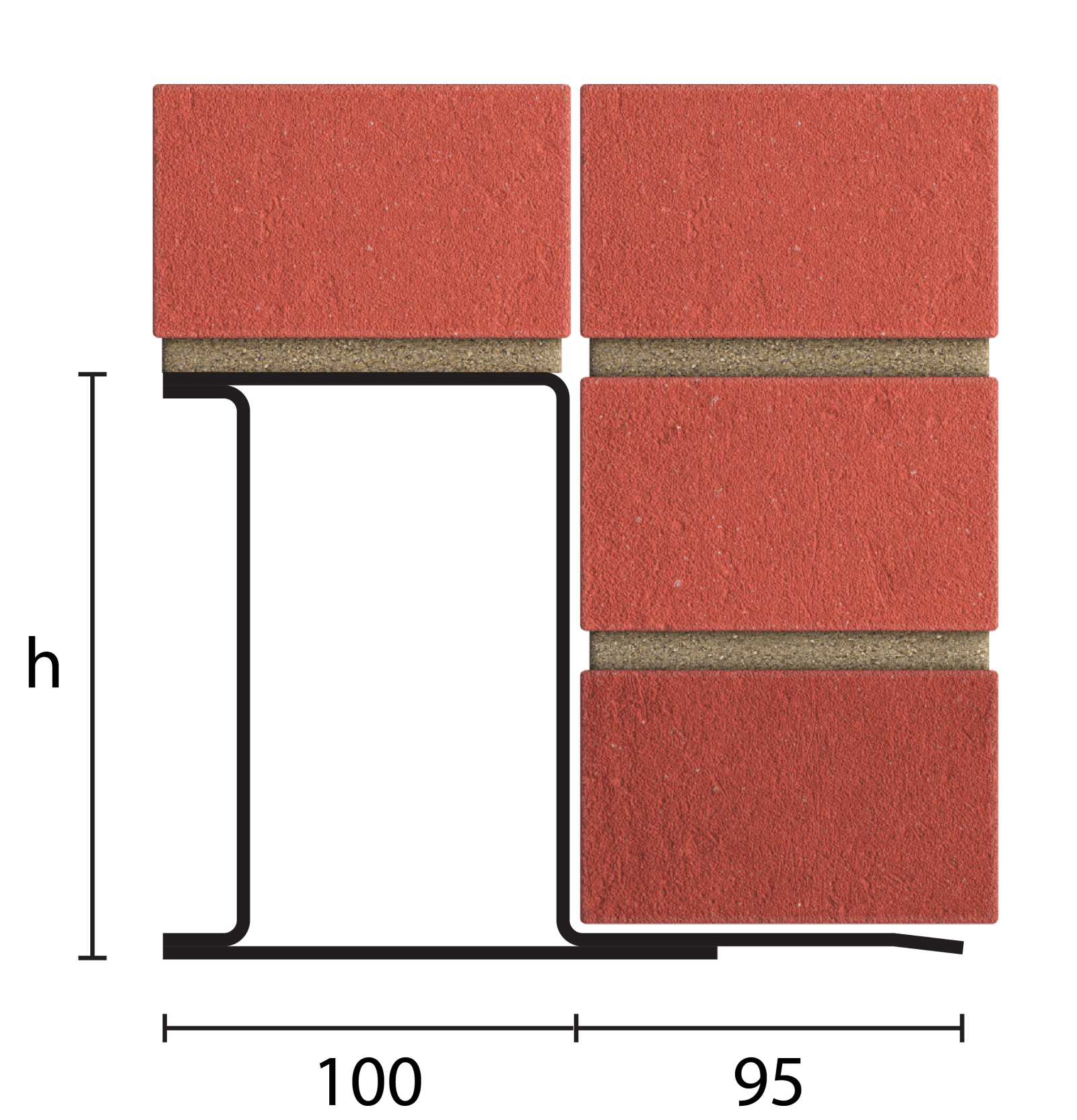 Lintel Set Catnic CN81B 200–215mm Solid Wall Lintel | Wade – Wade Building Supplies