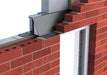 Wade Building Supplies | catnic powder coated lintel placed in cavity wall