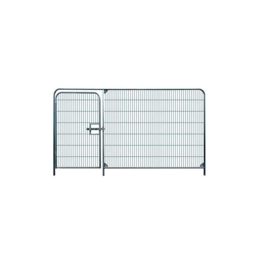 WADE BUILDING SUPPLIES | INTEGRATED PEDESTRIAN GATE WITHIN TEMPORARY FENCE PANEL