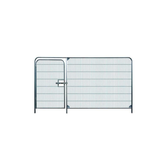 WADE BUILDING SUPPLIES | INTEGRATED PEDESTRIAN GATE WITHIN TEMPORARY FENCE PANEL