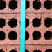 WADE BUILDING SUPPLIES | PERFORATED ENGINEERNG BRICK TOP VIEW SHOWING AIR HOLES
