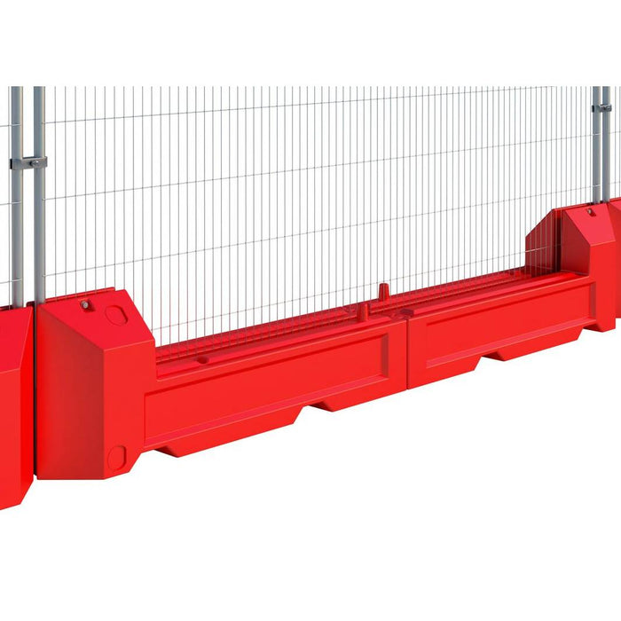 wade building supplies - slot bloc barriers in red