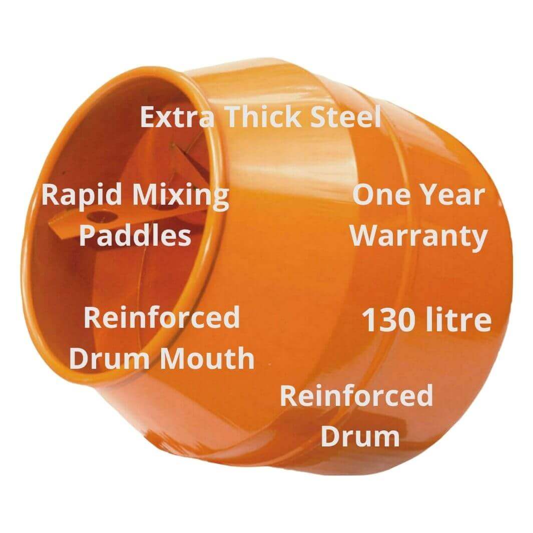 Belle Mixer Replacement Drum Wade Building Supplies · Wade Building